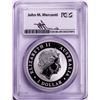 Image 2 : 2014P Australia $1 Wedge Tailed Eagle Silver Coin PCGS Gem BU Mercanti Signature