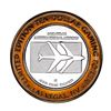Image 2 : .999 Silver McCarran International Airport $10 Casino Limited Edition Gaming Token