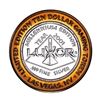 Image 2 : .999 Silver Luxor Las Vegas, Nevada $10 Casino Limited Edition Gaming Token