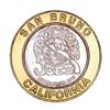 Image 2 : .999 Silver Artichoke Joe's Casino San Bruno, CA $10 Limited Edition Casino Gaming Token