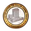 Image 1 : .999 Fine Silver Eldorado Reno, Nevada $10 Limited Edition Gaming Token