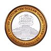 Image 1 : .999 Silver Golden Nugget Las Vegas $10 Limited Edition Casino Gaming Token