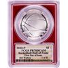 Image 2 : 2020-P $1 Basketball HOF Silver Dollar Coin PCGS PR70DCAM Bill Walton Signature FDOI