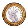 Image 1 : .999 Silver New York New York Casino Las Vegas, NV $10 Limited Edition Gaming Token