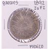 Image 1 : 1892 Zs FZ Mexico 8 Reales Silver Coin