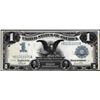 Image 1 : 1899 $1 Black Eagle Silver Certificate Note