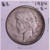 Image 1 : 1934-S $1 Peace Silver Dollar Coin