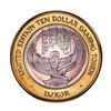 Image 1 : .999 Silver Luxor Las Vegas, Nevada $10 Casino Limited Edition Gaming Token