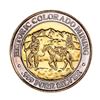 Image 2 : .999 Fine Silver Historic Colorado Mining First Gold Rush Round