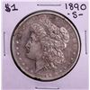 Image 1 : 1890-S $1 Morgan Silver Dollar Coin