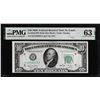 Image 1 : 1950 $10 Federal Reserve Note St. Louis Fr.2010-HW Wide PMG Choice Uncirculated 63EPQ