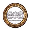 Image 2 : .999 Fine Silver Gold Coast Las Vegas, Nevada $10 Casino Limited Edition Gaming Token