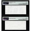 Image 2 : Set of Giori Test Note Washington & Lincoln Memorial PMG Gem Uncirculated 65EPQ