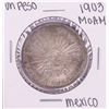 Image 1 : 1903 Mo AM Mexico Un Peso Silver Coin