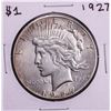 Image 1 : 1927 $1 Peace Dollar Silver Coin