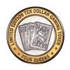 Image 2 : .999 Silver Four Queens Casino Hotel Las Vegas $10 Limited Edition Gaming Token