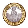 .999 Fine Silver Bill's Casino Lake Tahoe, Nevada $10 Limited Edition Gaming Token