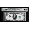 Image 1 : 1950 $10 Federal Reserve Note St. Louis Fr.2010-HW Wide PMG Choice Uncirculated 63EPQ