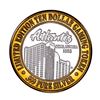 Image 2 : .999 Fine Silver Atlantis Casino & Resort Reno, NV $10 Limited Edition Gaming Token