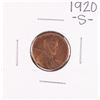 1920-S Lincoln Wheat Cent Coin