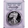 Image 1 : 2016-W Lettered Edge $1 Proof American Silver Eagle Coin PCGS PR70DCAM Reagan Signed