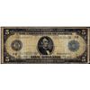 Image 1 : 1914 $5 Federal Reserve Note New York