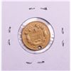 Image 2 : 1855 $3 Indian Princess Head Gold Coin Holed