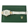 Image 8 : Rolex Men's Two Tone Diamond Datejust Wristwatch With Rolex Box