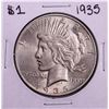 Image 1 : 1935 $1 Peace Silver Dollar Coin