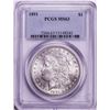 Image 1 : 1891 $1 Morgan Silver Dollar Coin PCGS MS63