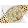Image 1 : Rolex Ladies 18KT Yellow Gold Champagne Diamond President Wristwatch