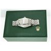 Image 9 : Rolex Men's Stainless Steel Black Diamond Datejust Wristwatch