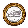 Image 2 : .999 Fine Silver The Sands Regency Reno, Nevada $10 Limited Edition Gaming Token