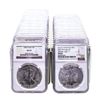 Image 1 : Set of 1986-2021 $1 American Silver Eagle Coins NGC MS69 (36 Coins)