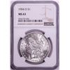 Image 1 : 1904-O $1 Morgan Silver Dollar Coin NGC MS63