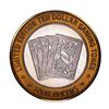 Image 2 : .999 Silver Four Queens Casino Hotel Las Vegas $10 Limited Edition Gaming Token