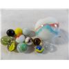 Image 2 : 1 Mega marble + 11 other marbles