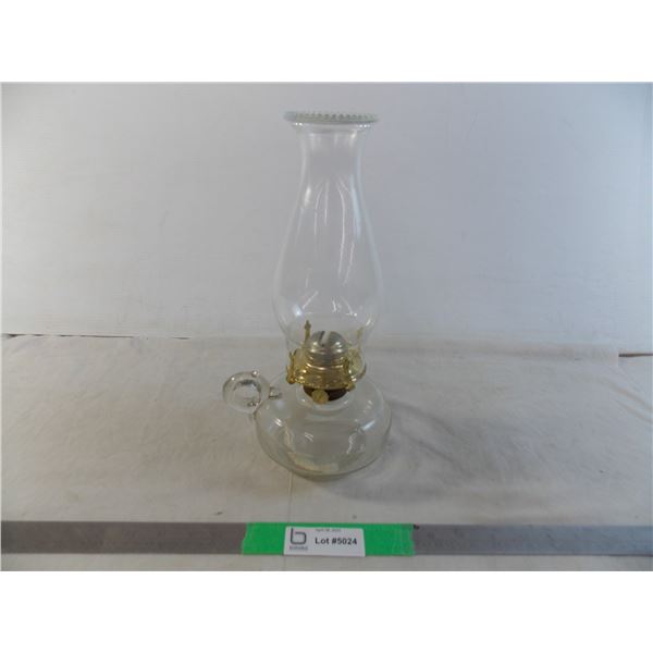 Oil Lamp, finger ear hole