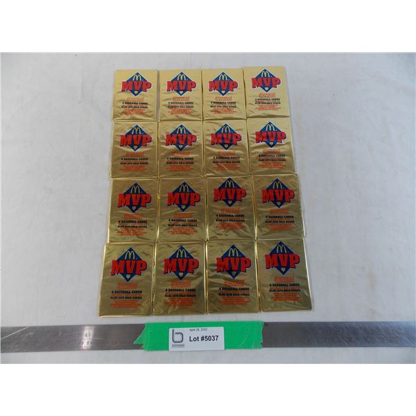 (16) Packs of McDonalds Donruss baseball cards