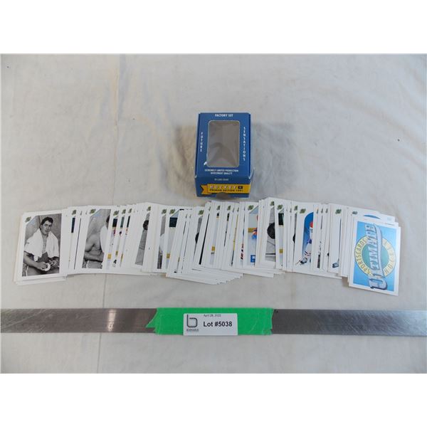 Ultimate hockey sports cards set of 90 cards