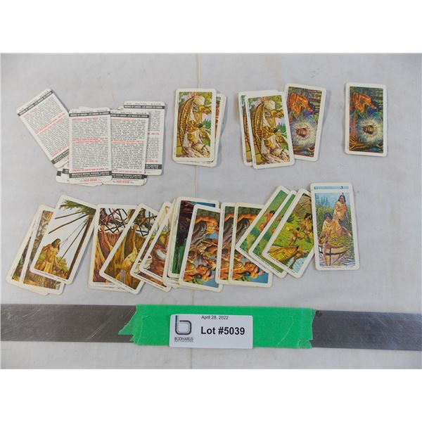 (38) Red Rose tea cards - Indians of Canada series