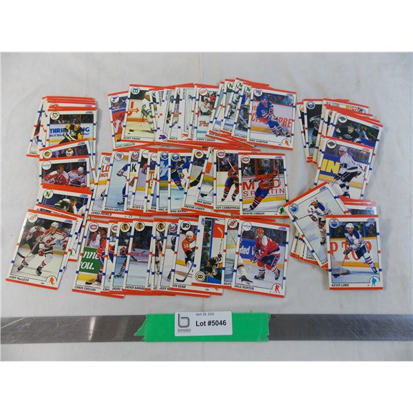 (80) 1990 Score hockey cards