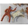 Image 2 : Vintage plastic cowboys + indians + animals