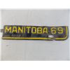 Image 4 : 1965, 66, 69 Manitoba License plate renewal tabs
