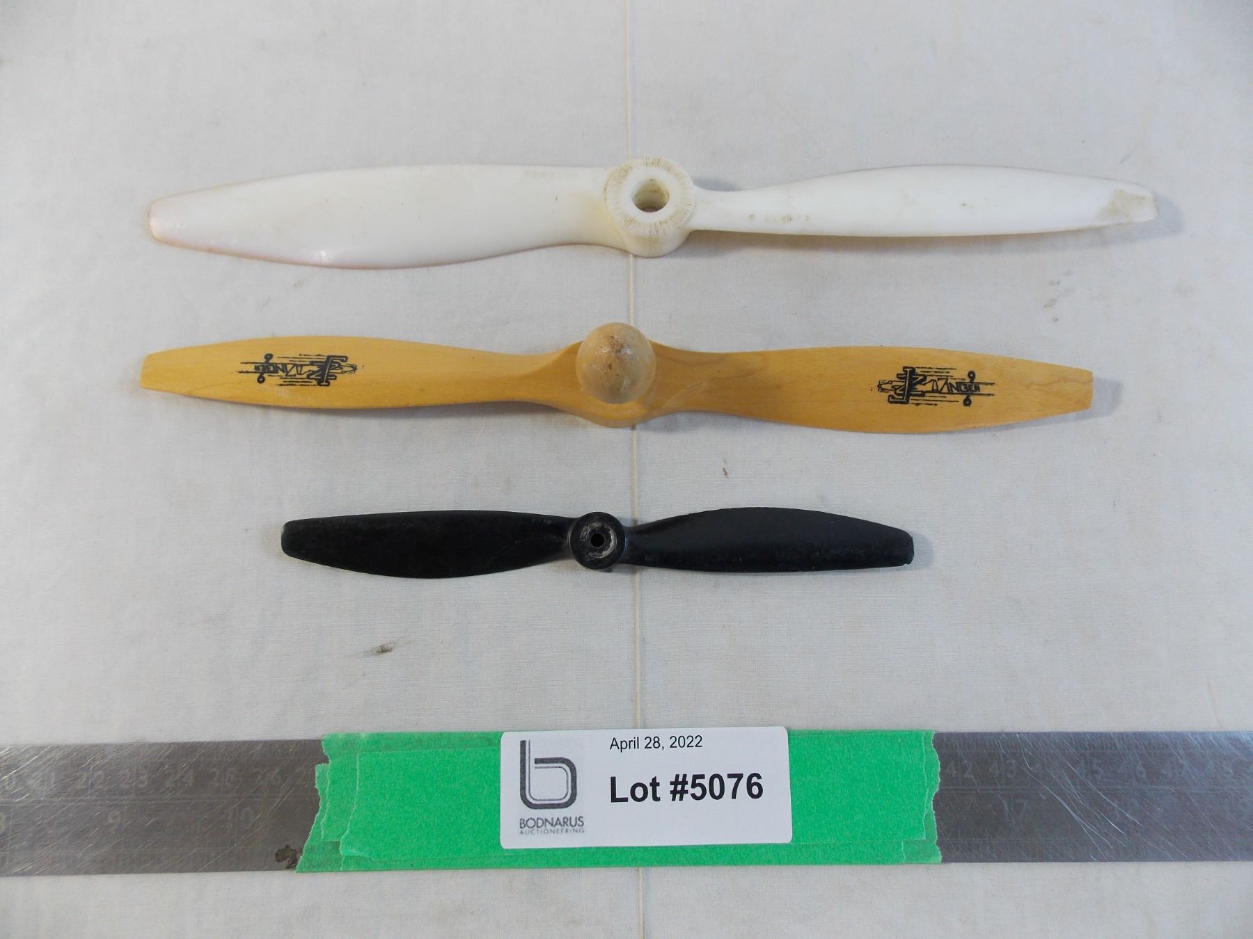 (3) Toy airplane propellers