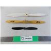 Image 1 : (3) Toy airplane propellers