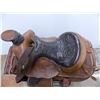 Image 3 : *Horse Saddle 15"(length of seat) - F.Eamor High River Alberta - STAND NOT INCLUDED