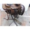 Image 7 : *Horse Saddle 15"(length of seat) - F.Eamor High River Alberta - STAND NOT INCLUDED