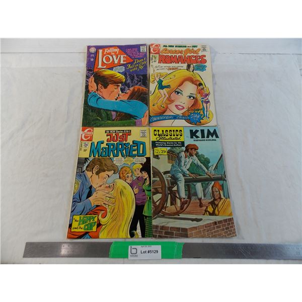 (4) Assorted Comics - romance 12c to 20c