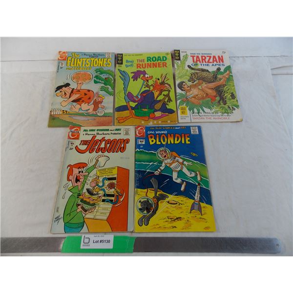 (5) Assorted 15c, 20c Comics